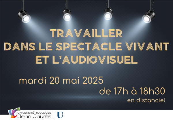 Travailler dans le spectacle vivant ou l'audiovisuel : mode d'emploi
